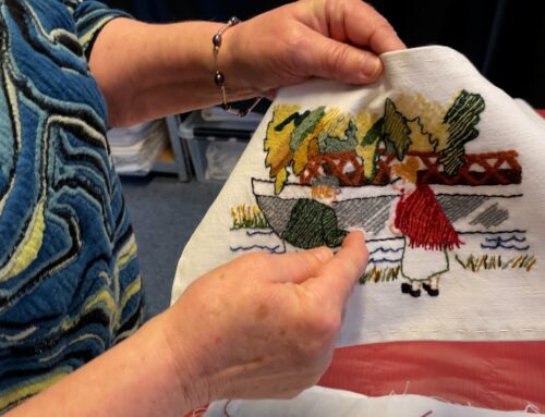 Nydambådens historie i stof og tråd